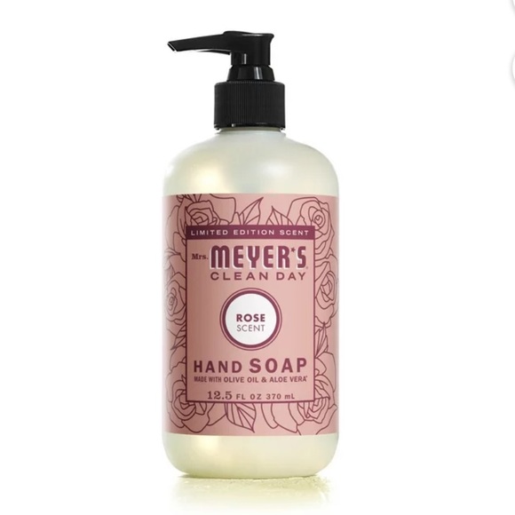 Pack of 6Mrs. Meyer's Clean Day Organic Mum Scent Liquid Hand Soap 12.5 oz - Picture 1 of 5